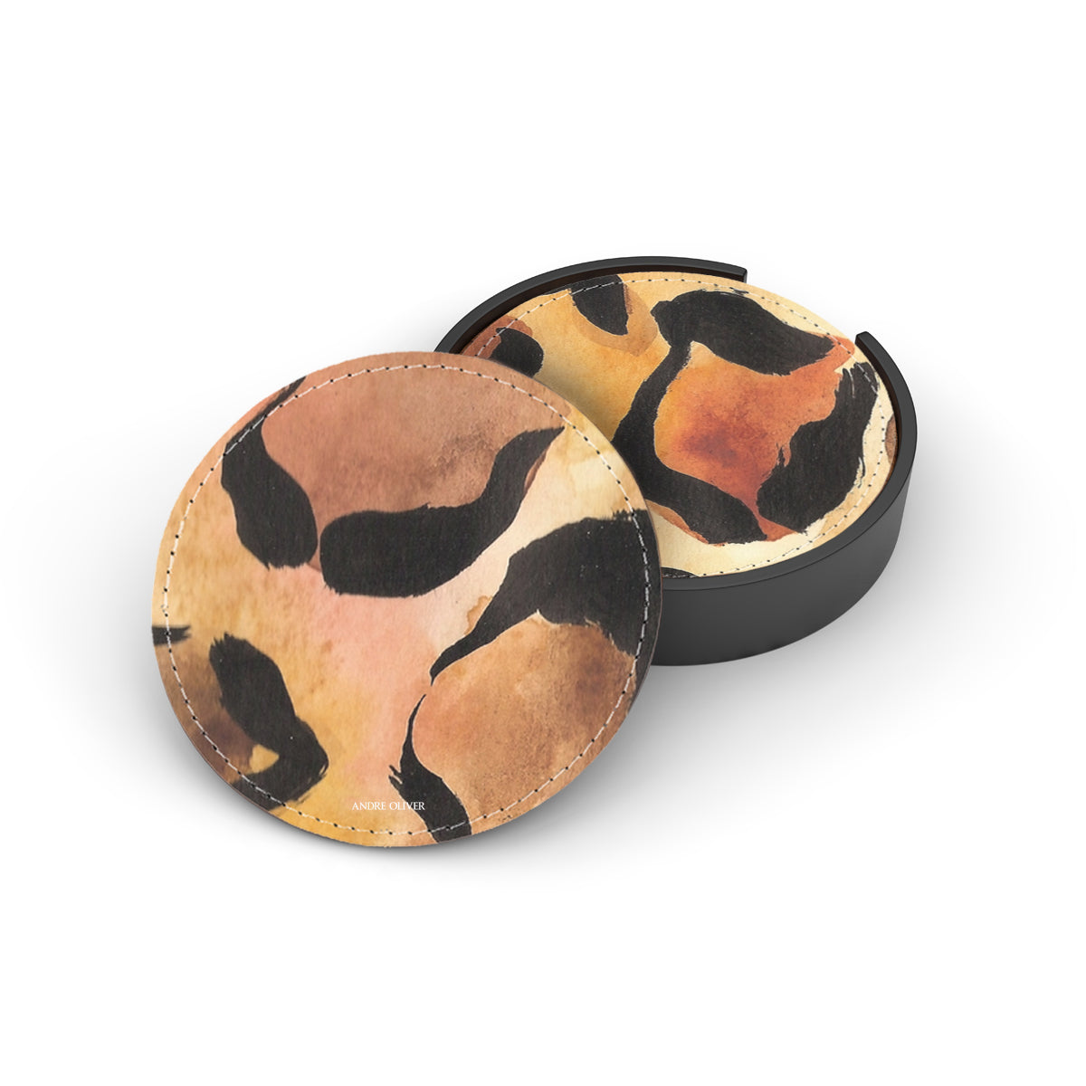 Cheetah Coaster Set