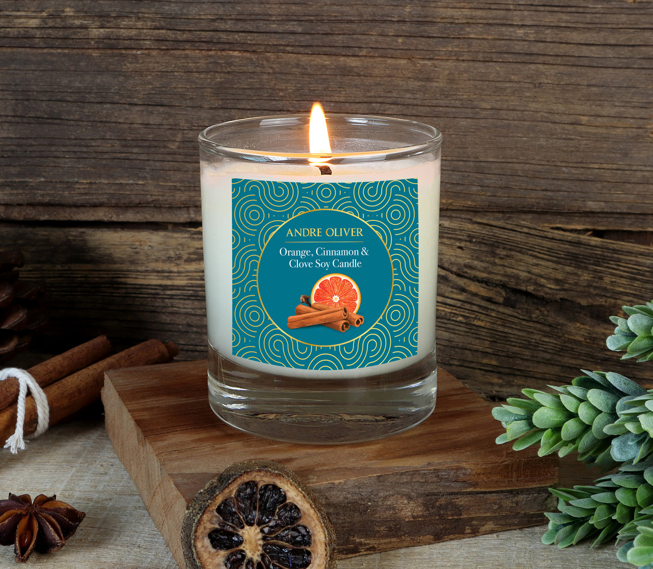 Orange, Cinnamon & Clove Candle