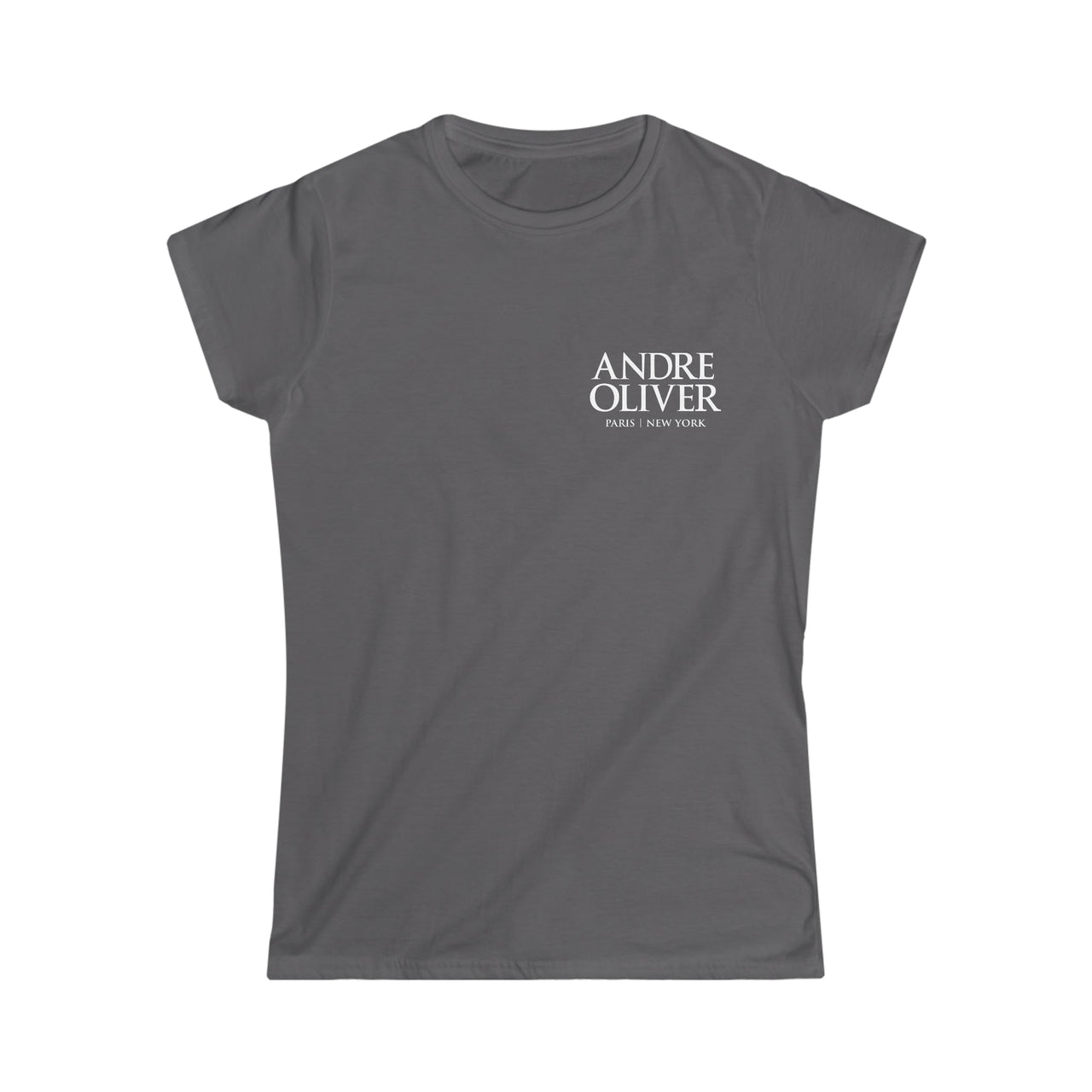 Andre Oliver Tee in Charcoal