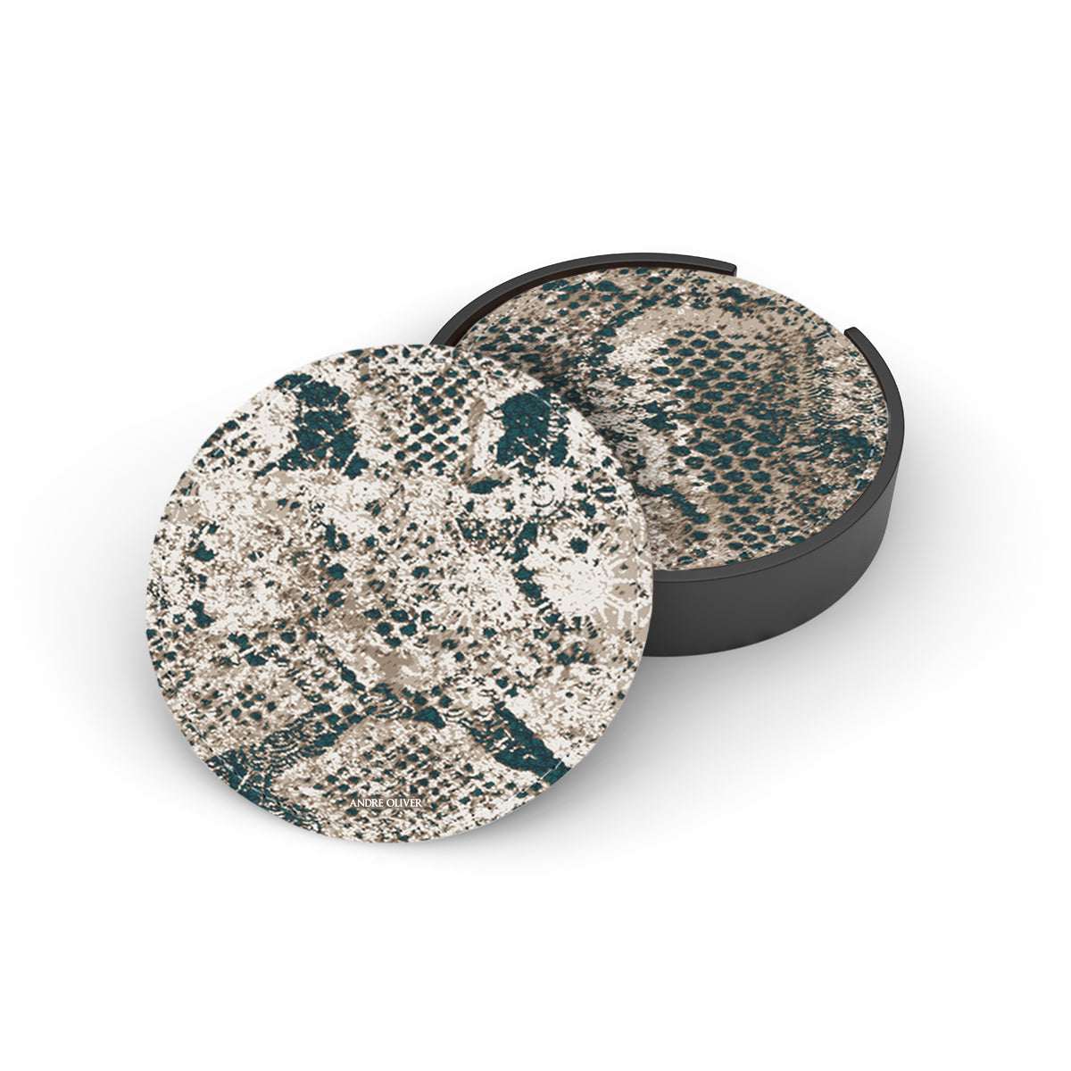 Snakeskin Coaster Set