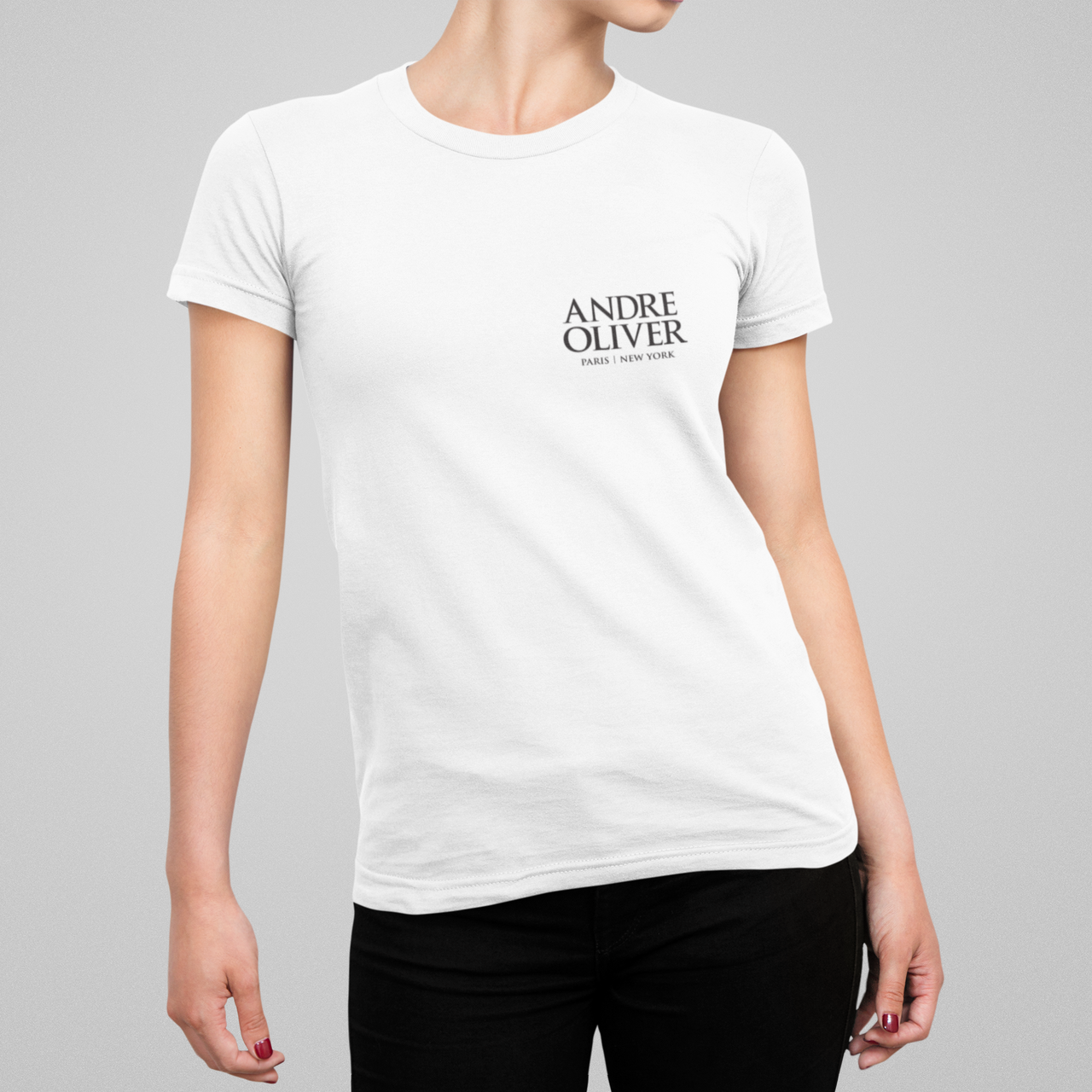 Andre Oliver Tee in White