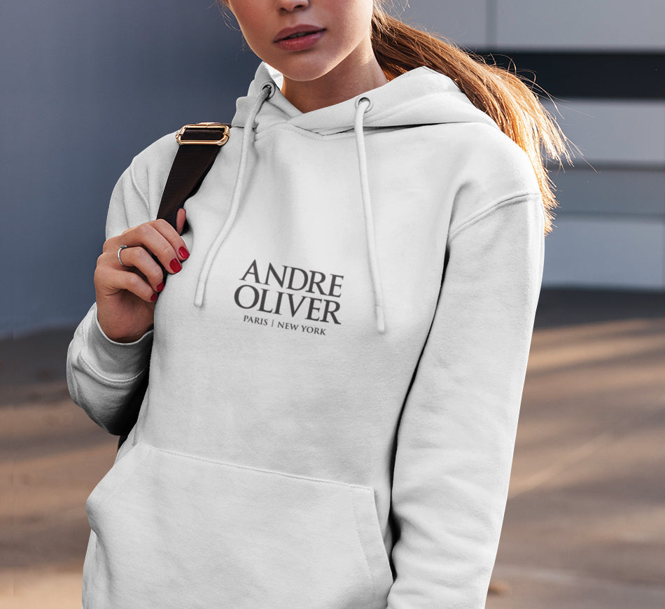 Andre Oliver Hoodie in White