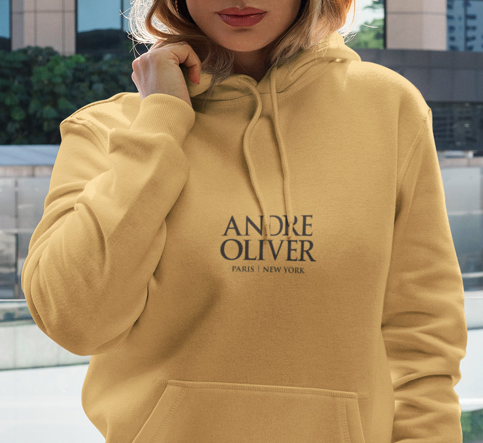 Andre Oliver Hoodie in Yellow